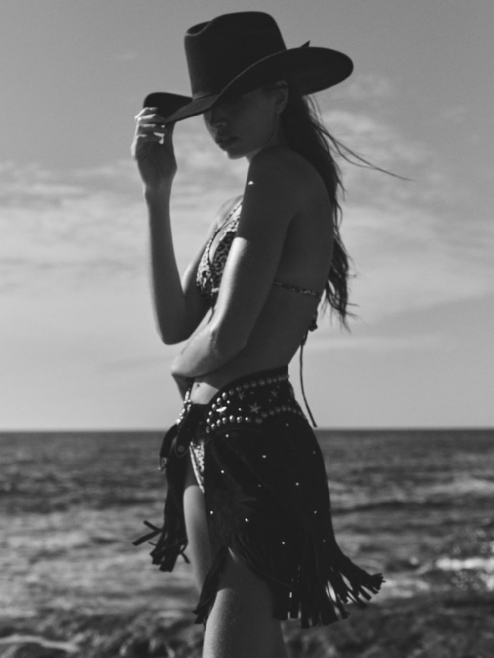 Understated Leather Paris Chap Skirt
